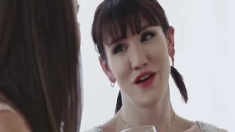 Chanel Preston Spreads Her Legs And Let TBabe Lena Kelly Bangs Her Pussy