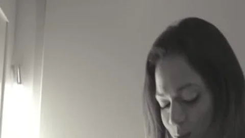 Camilla Jolie busty tgirl in stockings cumshot solo